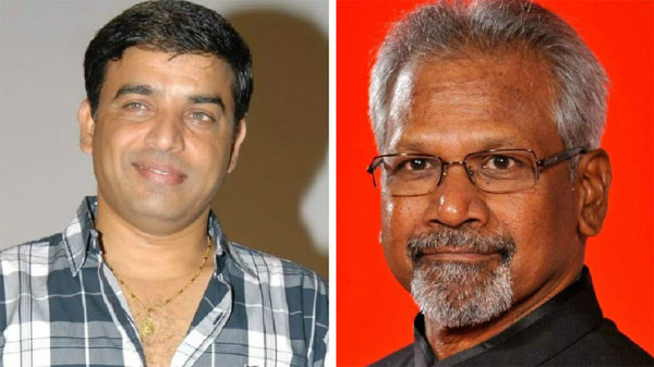 dil raju,maniratnam,ok bangaram,karthi aditi rao hydari,dil raju with maniratnam  మణిరత్నం మరోసారి దిల్‌రాజుకే ఇచ్చాడు!